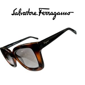 Salvatore Ferragamo Women’s‎ SF955S Brown Tortoise Frame Sunglasses